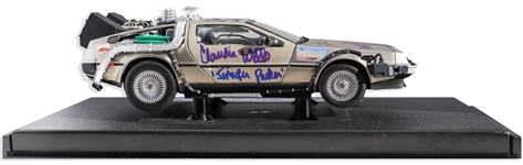 ''Back to the Future'' Cast-Signed DeLorean